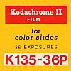 Kodak KODACHROME II 25