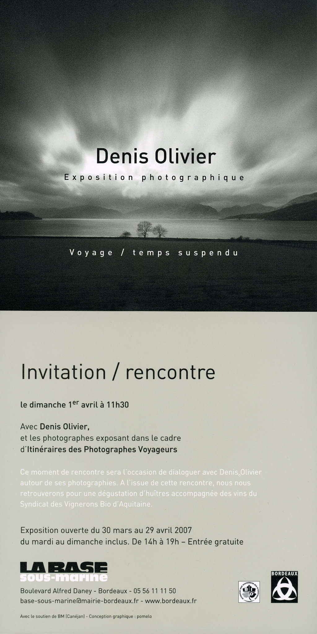 Collective Exhibition
Itinéraires des Photographes Voyageurs 2007
April 2007