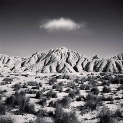 Cloud over Dry Hills, Bardenas Reales