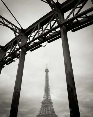 Eiffel Tower, Debilly Footbridge, Paris