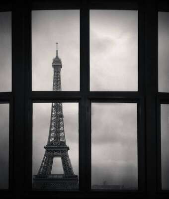 Eiffel Tower, Paris, France. Février 2018. Ref-1371 - Denis Olivier Photographie d'Art