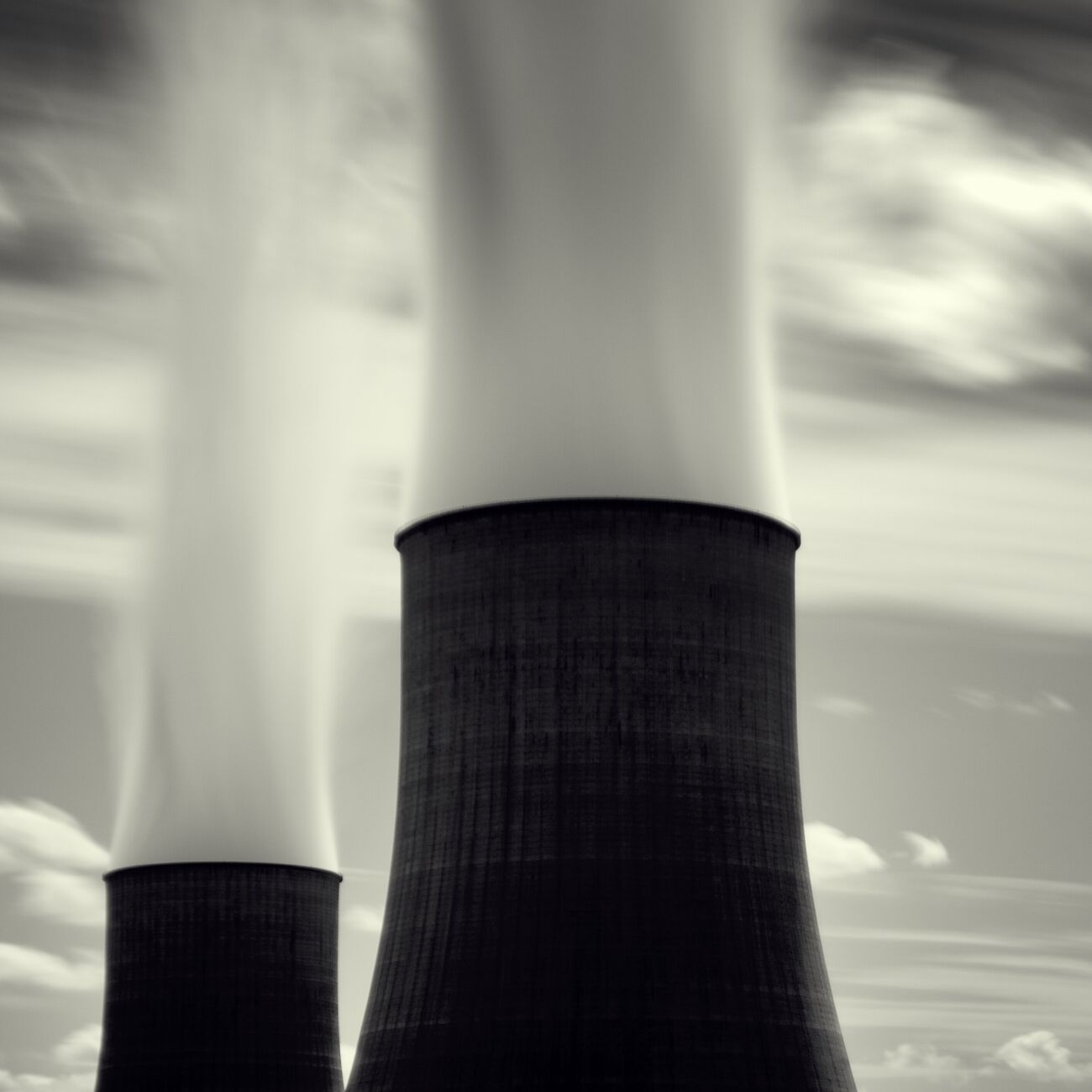Nuclear Power Plant, Study 6, Golfech, France. Août 2006. Ref-1032 - Denis Olivier Photographie