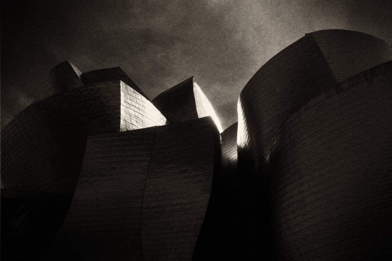 Guggenheim Museum, Etude 1, Bilbao, Espagne. Septembre 2013. Ref-1375 - Denis Olivier Photographie