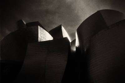 Guggenheim Museum, Etude 1, Bilbao, Espagne. Septembre 2013. Ref-1375 - Denis Olivier Photographie d'Art