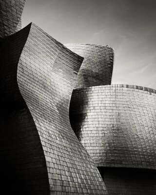 Guggenheim Museum, Etude 2, Bilbao, Espagne. Février 2022. Ref-11635 - Denis Olivier Photographie