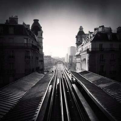 Metro Line 6, Passy Station, Paris