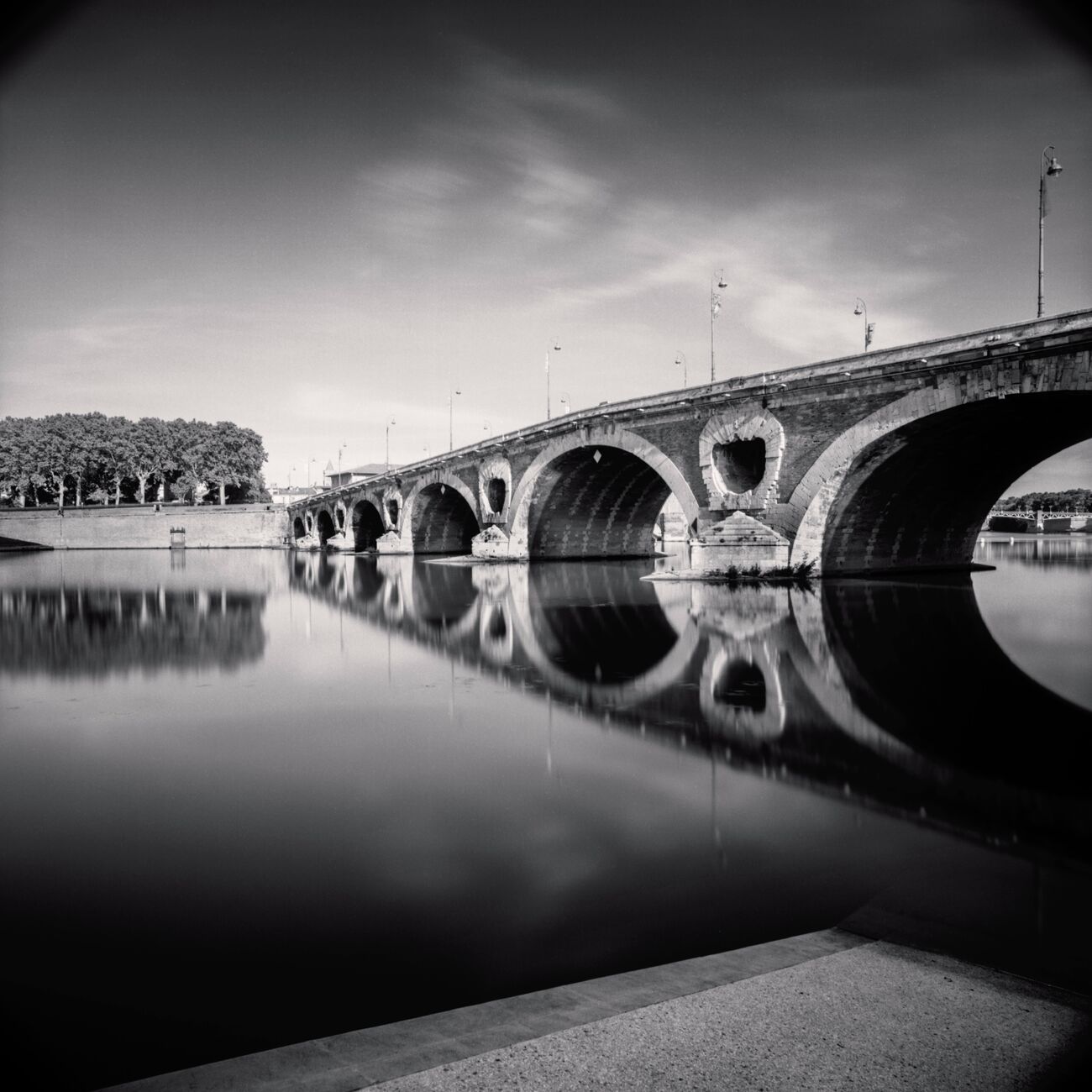 Pont-Neuf Bridge, Etude 1, Toulouse, France. Juin 2021. Ref-11458 - Denis Olivier Photographie d'Art