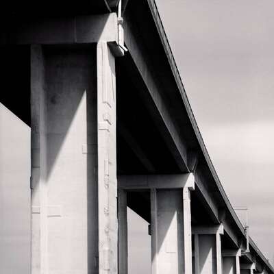 Saint-Nazaire Bridge, study 1, Trignac