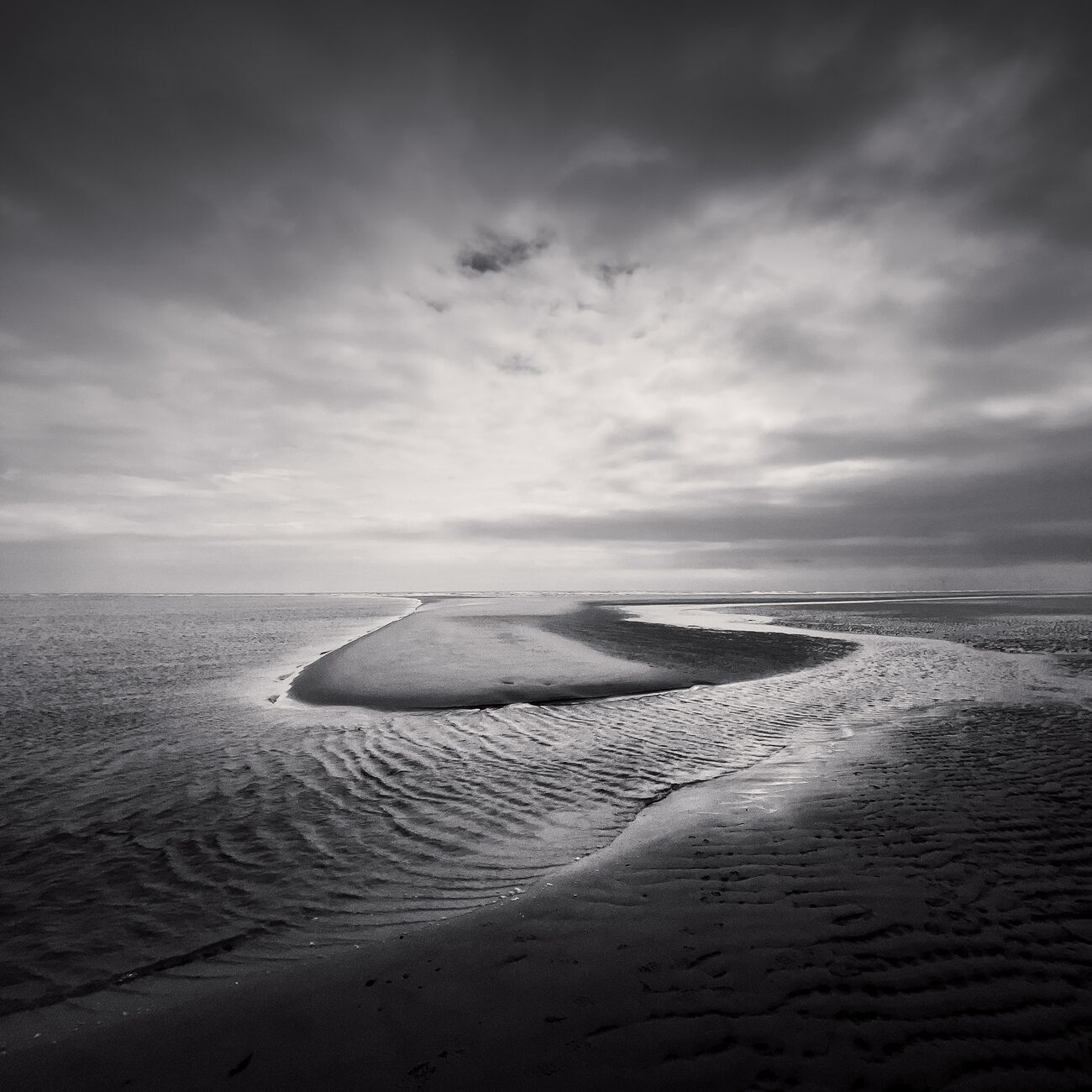 Sand Shape, Newburgh Beach, Aberdeenshire, Écosse. Août 2022. Ref-11573 - Denis Olivier Photographie d'Art