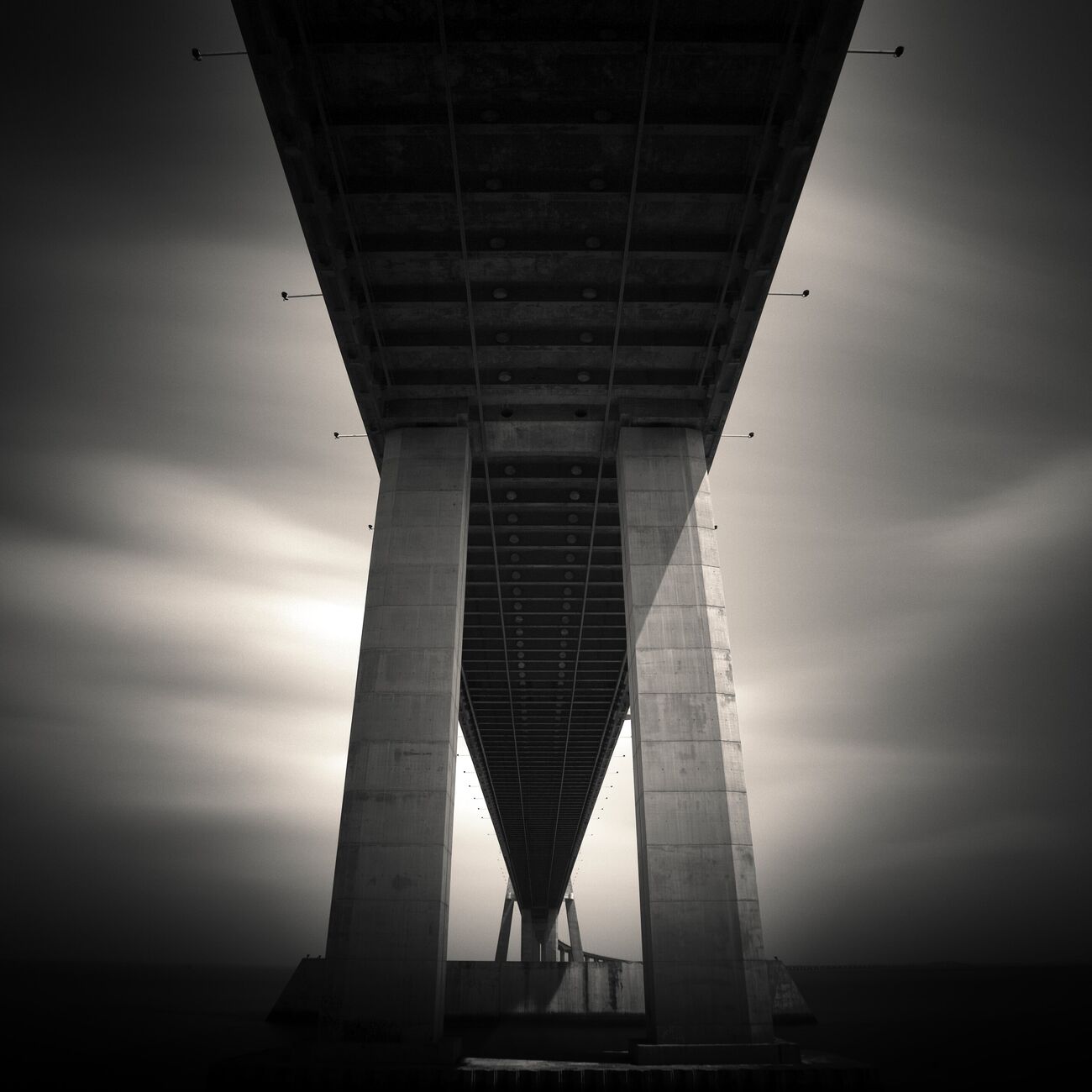 Vasco Da Gama Bridge, Study 2, Lisbon, Portugal. Mai 2007. Ref-1091 - Denis Olivier Photographie