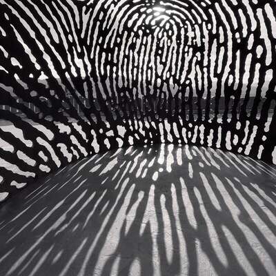 Aterpe Fingerprint Sculpture, Bilbao, Spain. February 2022. Ref-11591 - Denis Olivier Art Photography