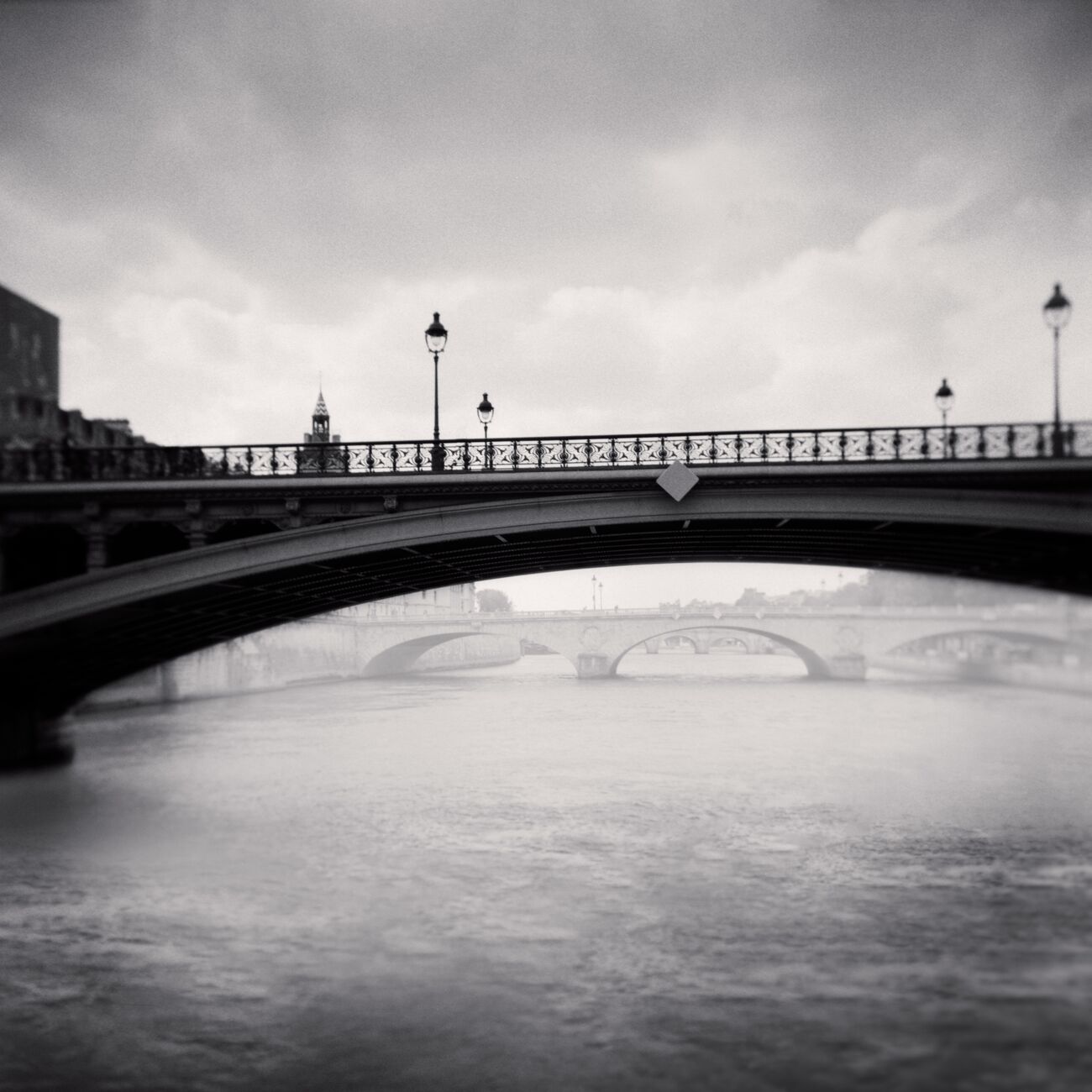 Bridge Notre-Dame, Seine, Paris, France. August 2021. Ref-11492 - Denis Olivier Photography