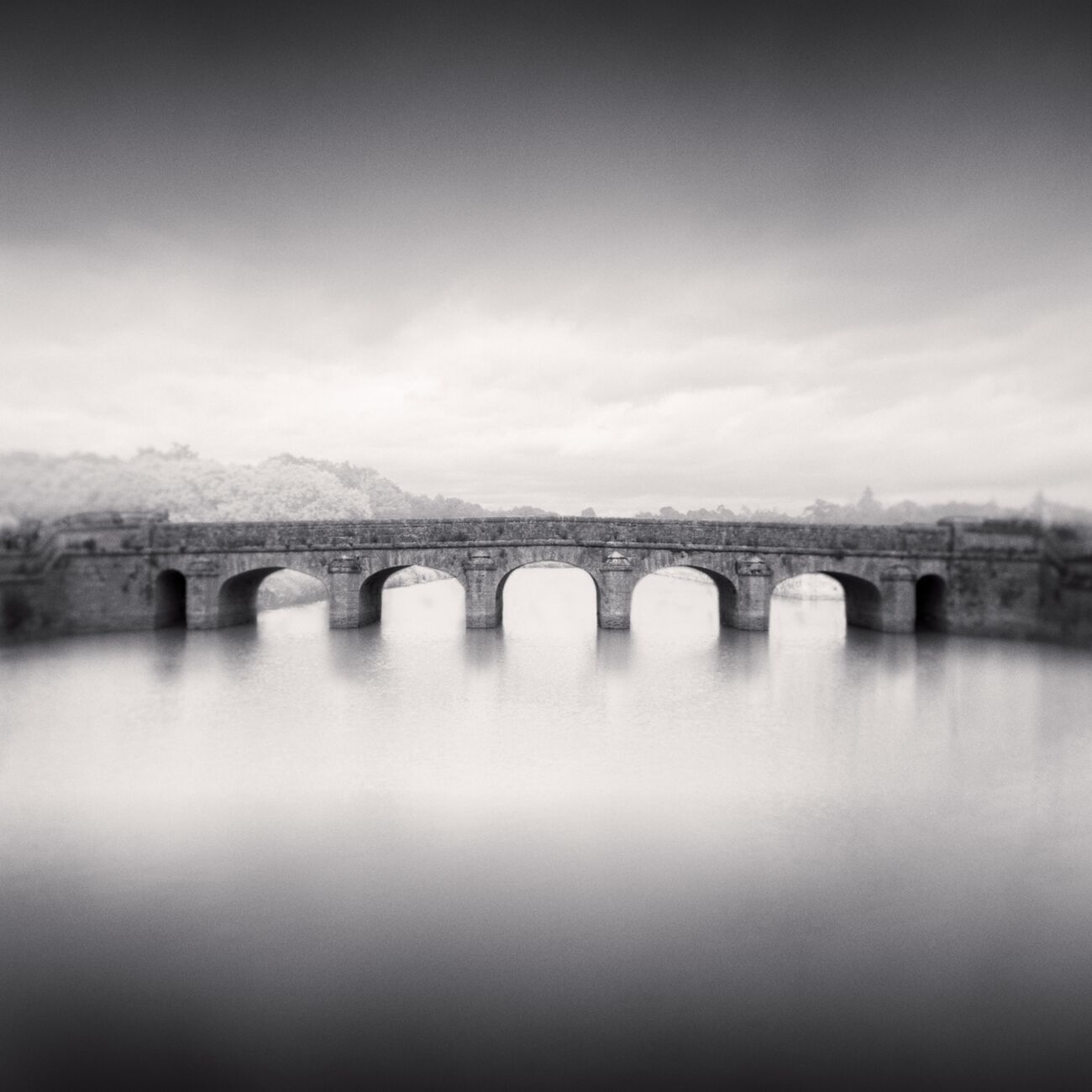 Bridge Saint-Michel, Chambord Park, France. August 2021. Ref-11490 - Denis Olivier Photography
