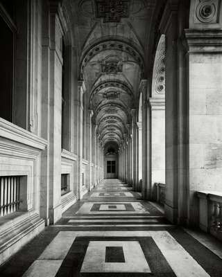 Colbert Alley, Palais Du Louvre, Paris, France. April 2023. Ref-11682 - Denis Olivier Art Photography