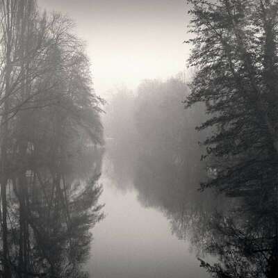 Dawn On Clain River, Poitiers
