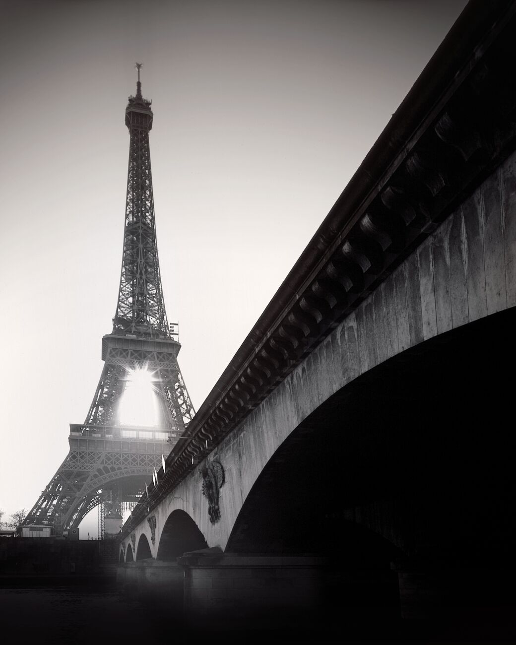 Buy a 7.2 x 9.1 in, Eiffel Tower Sunrise. Ref-11625-3 - Denis Olivier Photography