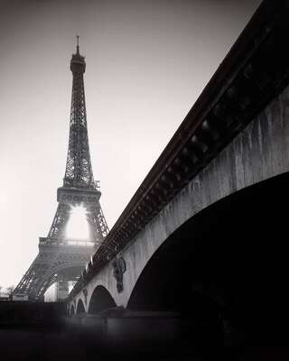 Eiffel Tower Sunrise, Paris, France. February 2022. Ref-11625 - Denis Olivier Art Photography