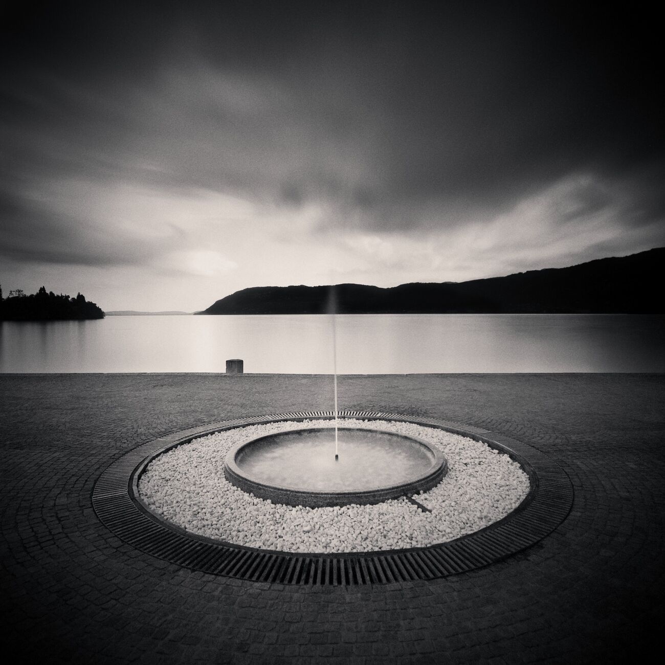 Fountain, Maggiore Lake, Italy. August 2014. Ref-1294 - Denis Olivier Art Photography