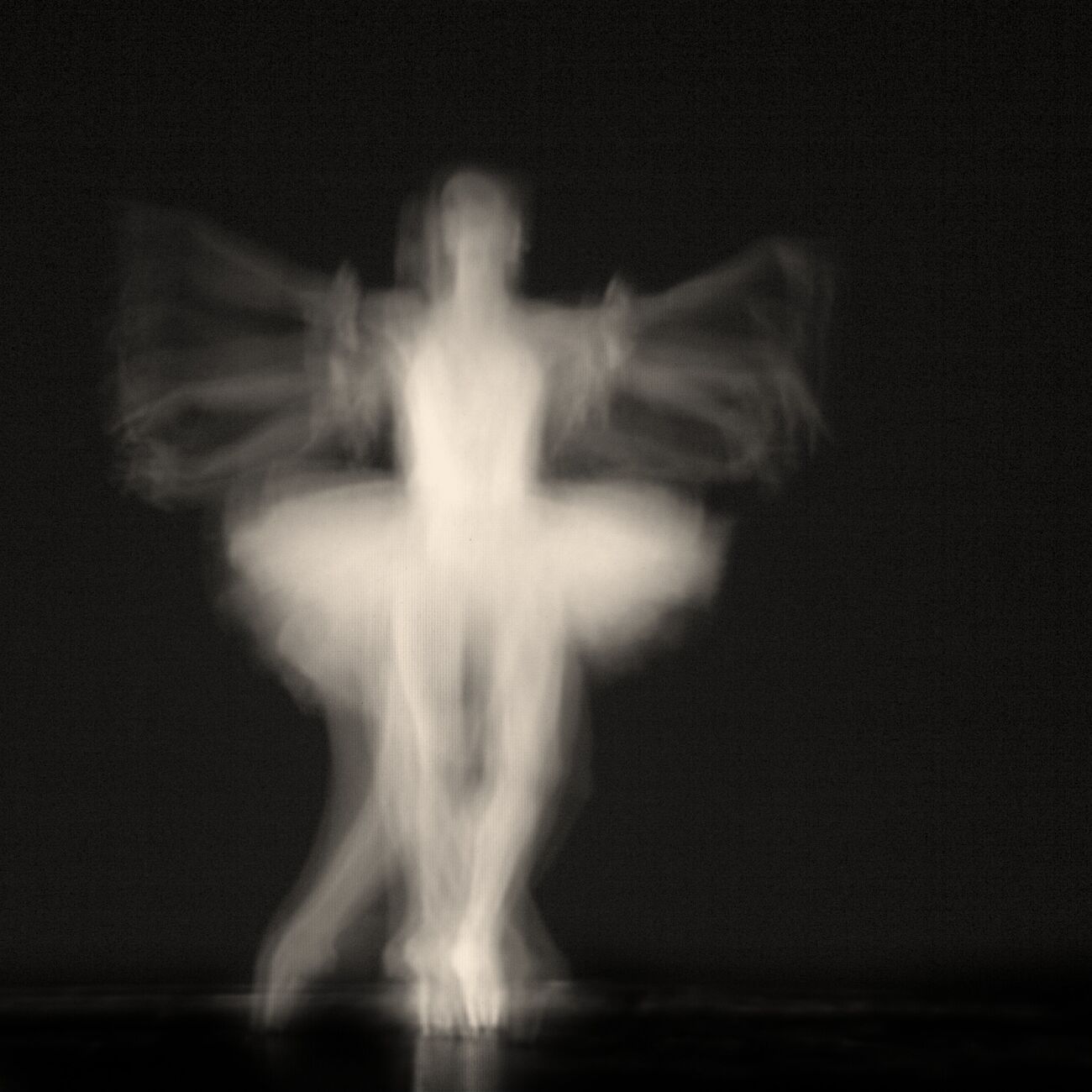 Photography 17.7 x 17.7 in, Ghost Opera, etude 20. Ref-1060-4 - Denis Olivier Art Photography