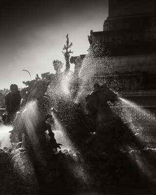 Girondins Fountain, study 3, Bordeaux