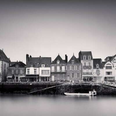Houses On The Dock, Le Croisic, France. April 2022. Ref-11557 - Denis Olivier Art Photography