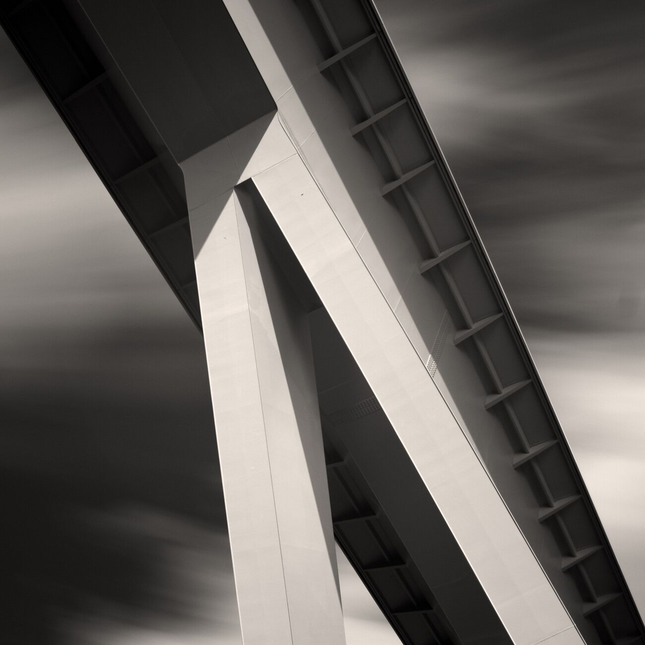 Photograph 15.7 x 15.7 in, Joseph de Brix Bridge. Ref-764-12 - Denis Olivier Photography