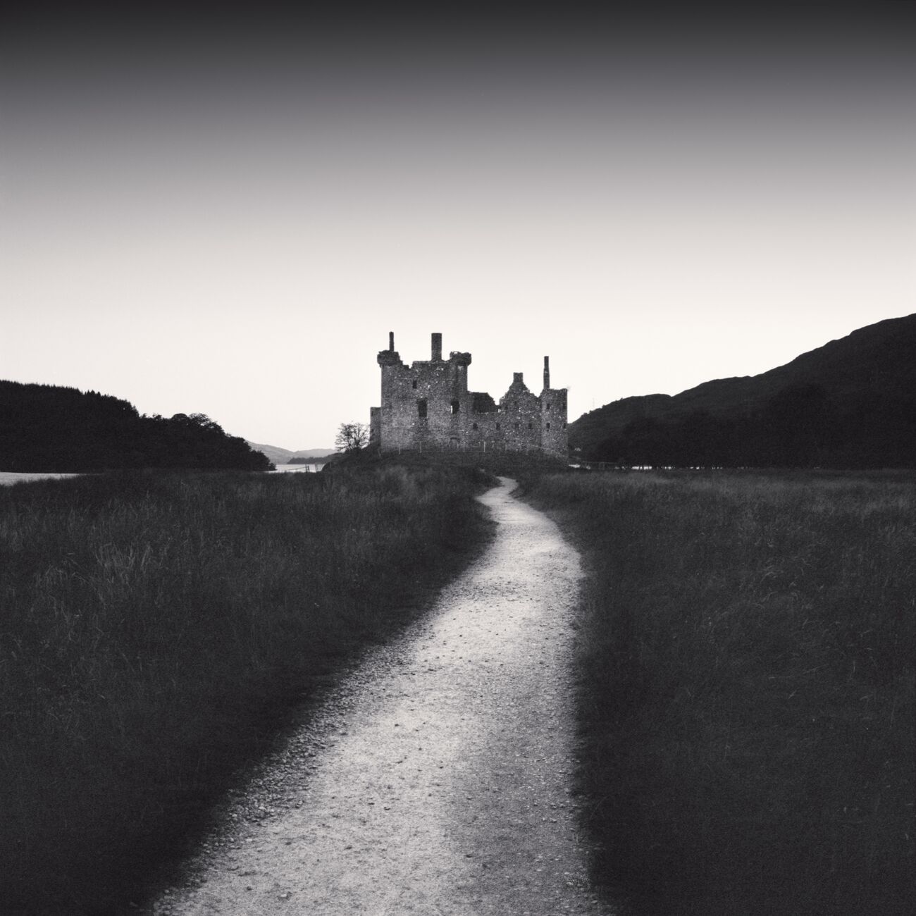 Purchase a 27.6 x 27.6 in, Kilchurn Castle. Ref-11584-5 - Denis Olivier Art Photography