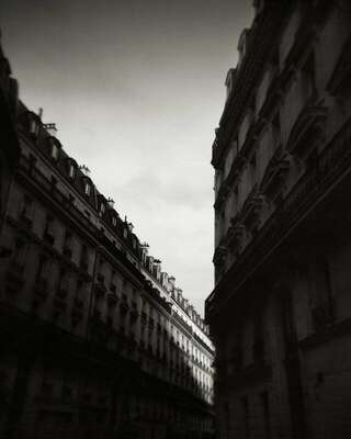 Light in Haussmann Street, Paris