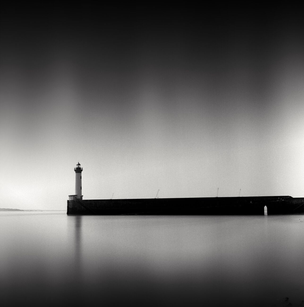 Old Mole And Lighthouse, Saint-Nazaire, France. August 2020. Ref-1357 - Denis Olivier Art Photography