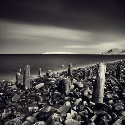 Old Poles, Colwyn Bay, Wales. April 2006. Ref-948 - Denis Olivier Art Photography