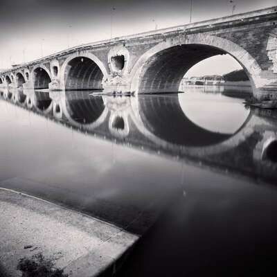 Pont-Neuf Bridge, Etude 2, Toulouse, France. June 2021. Ref-11567 - Denis Olivier Art Photography