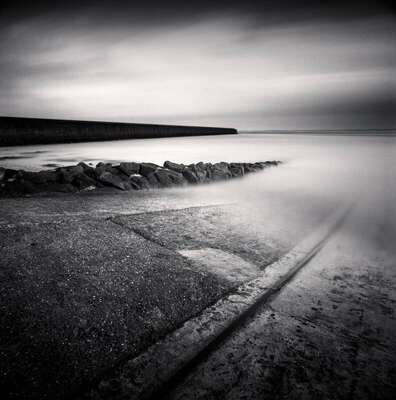 Ramp, Breakwater And Pier, Le Croisic, France. May 2021. Ref-11445 - Denis Olivier Art Photography