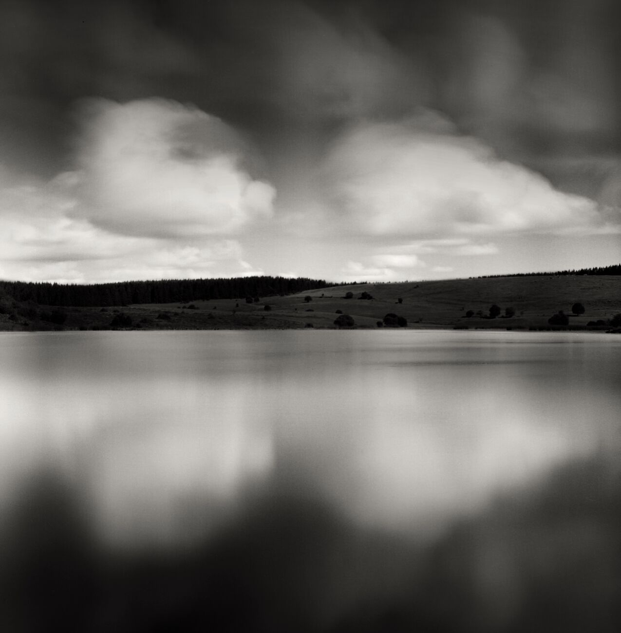 Reflecting Clouds, Sauvages Lake, France. August 2020. Ref-1422 - Denis Olivier Photography
