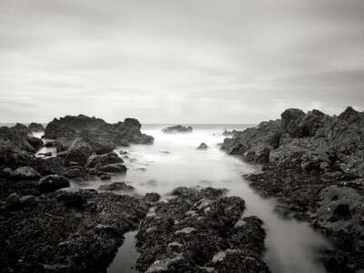 Rocks in Ocean, Port Lin, Le Croisic