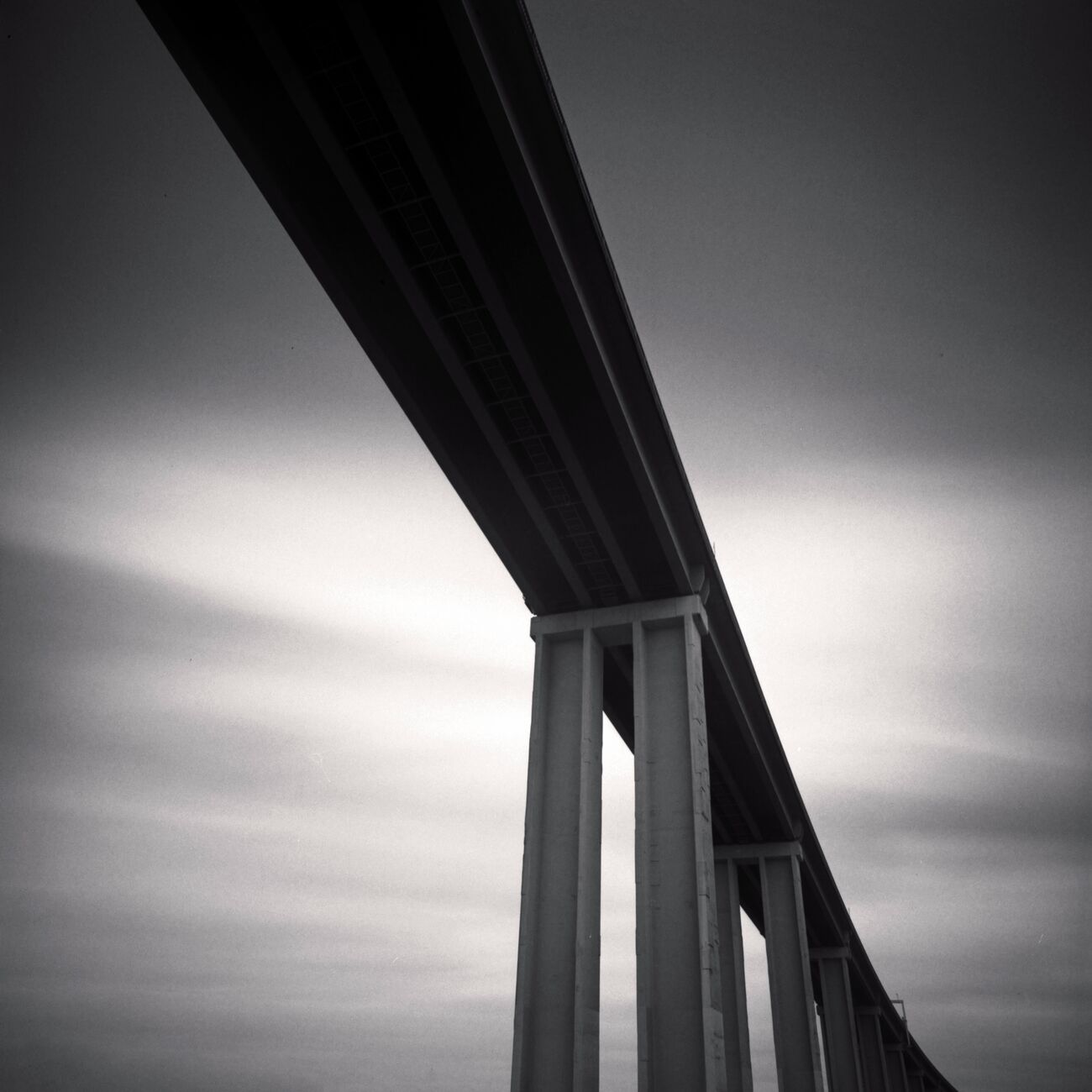 Saint-Nazaire Bridge, Etude 3, Trignac, France. February 2021. Ref-11475 - Denis Olivier Photography