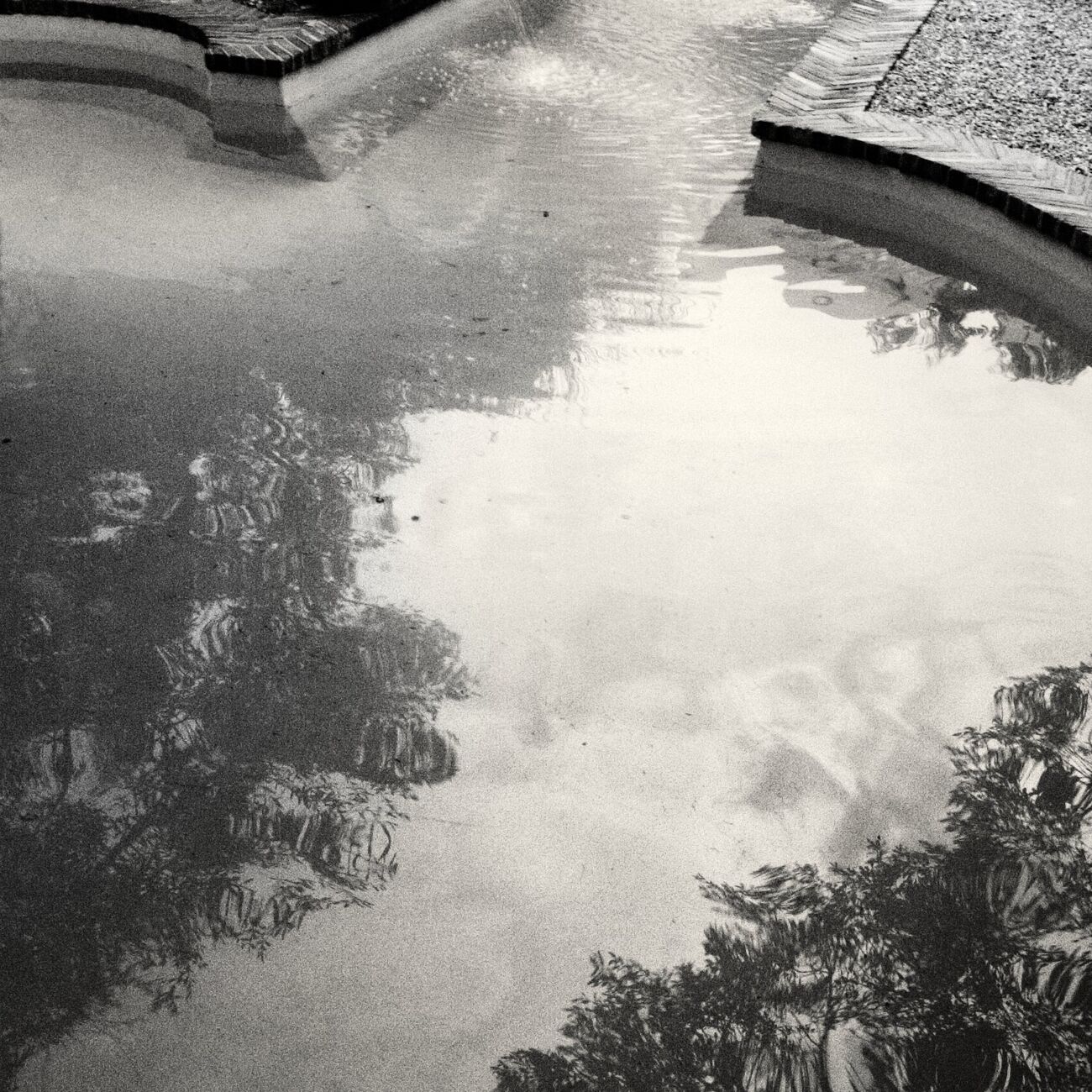 Photography 15.7 x 15.7 in, Dali's swimming pool. Ref-458-12 - Denis Olivier Art Photography
