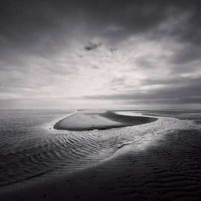 Sand Shape, Newburgh Beach, Aberdeenshire, Scotland. August 2022. Ref-11573 - Denis Olivier Art Photography
