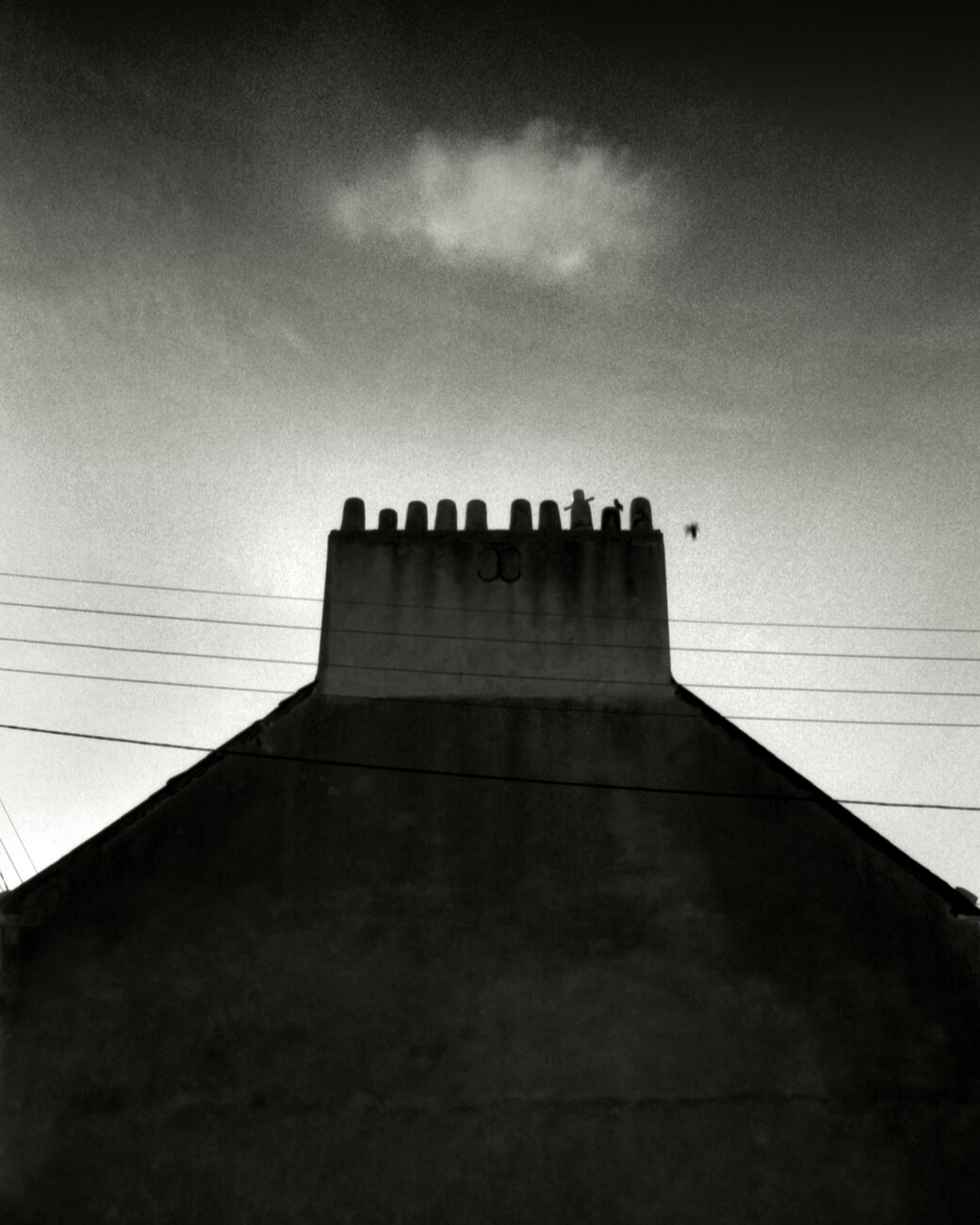 Photography 14.2 x 17.7 in, Ten Chimney Pots. Ref-11629-4 - Denis Olivier Photography