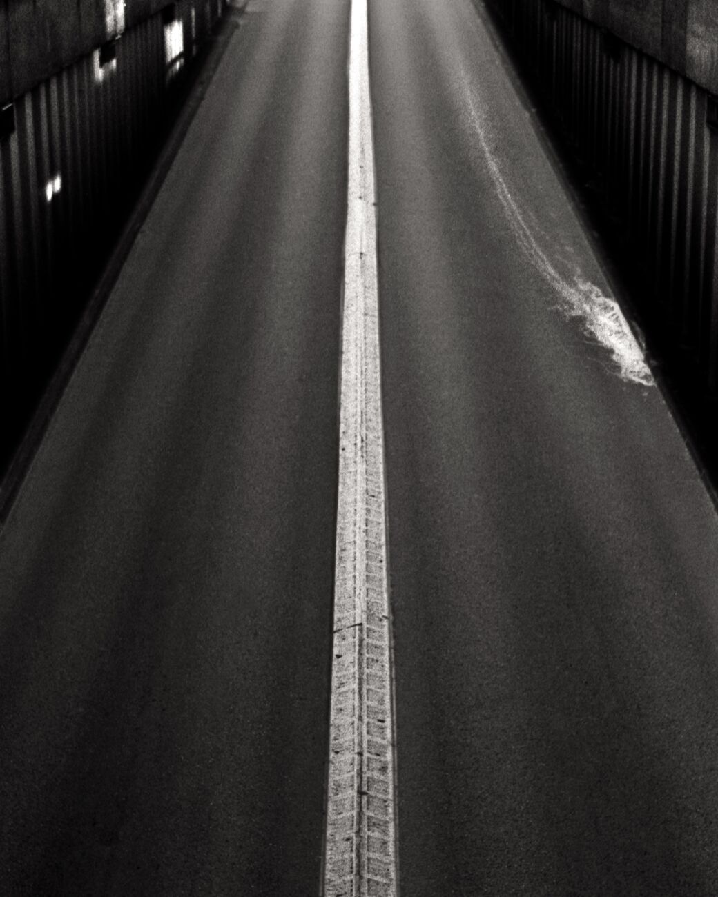 Tunnel Entrance, Saint-Genès, Bordeaux, France. November 2022. Ref-11623 - Denis Olivier Photography