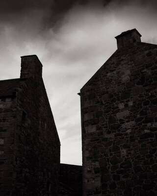 Two Chimneys, Edinburgh, Scotland. August 2022. Ref-11616 - Denis Olivier Art Photography