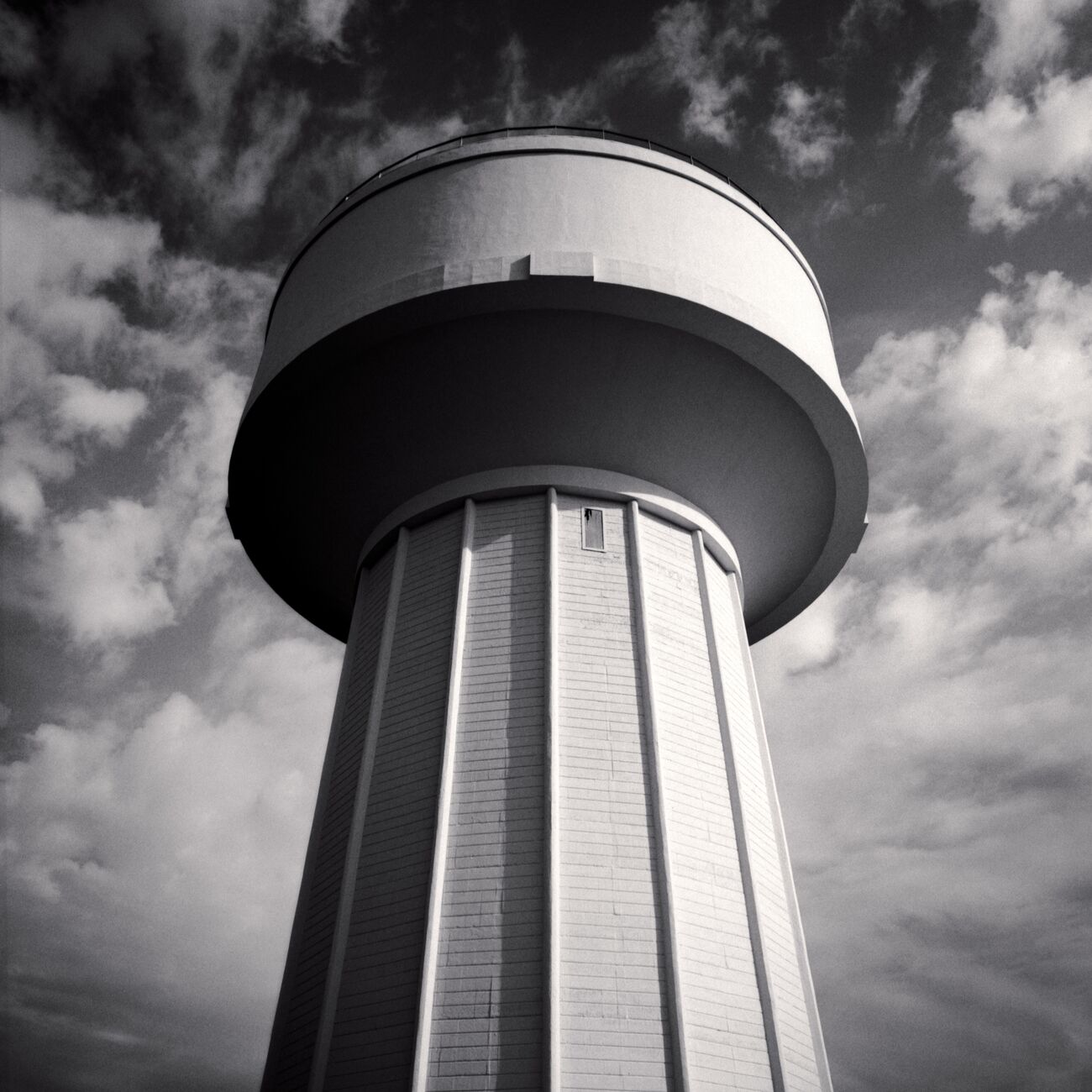 Fine-Art print 17.7 x 17.7 in, Water Tower. Ref-11598-4 - Denis Olivier Photography