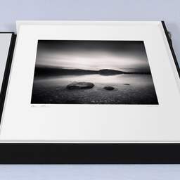 Art and collection photography Denis Olivier, 3 Emerging Stones, Etude 3, Westland, Norway. August 2013. Ref-1429 - Denis Olivier Photography, large original 15.7 x 15.7 inches fine-art photograph print in limited edition, Leica M7 film 24x36 camera