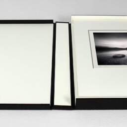 Art and collection photography Denis Olivier, 3 Emerging Stones, Etude 3, Westland, Norway. August 2013. Ref-1429 - Denis Olivier Photography, photograph with matte folding in a luxury book presentation box