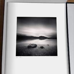 Art and collection photography Denis Olivier, 3 Emerging Stones, Etude 3, Westland, Norway. August 2013. Ref-1429 - Denis Olivier Photography, original photographic print in limited edition and signed, framed under cardboard mat