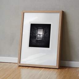 Art and collection photography Denis Olivier, Abandoned View, Building Ruins, Yesa Lake, Spain. March 2022. Ref-11533 - Denis Olivier Photography, original fine-art photograph in limited edition and signed in light wood frame