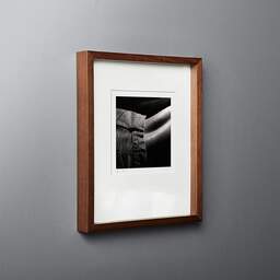 Art and collection photography Denis Olivier, Anne, Poitiers, France. April 1990. Ref-996 - Denis Olivier Photography, original fine-art photograph in limited edition and signed in dark wood frame