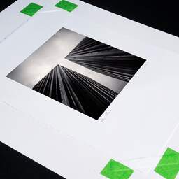 Art and collection photography Denis Olivier, Aqua Dojima NBF Tower, Etude 2, Dojimahama, Osaka, Japan. July 2014. Ref-11580 - Denis Olivier Photography, original photographic print in limited edition and signed, print fixed before framing