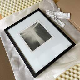 Art and collection photography Denis Olivier, Aqua Dojima NBF Tower, Etude 3, Osaka, Japan. July 2014. Ref-1296 - Denis Olivier Art Photography, reception and unpacking of an original fine-art photograph in limited edition and signed in a black wooden frame