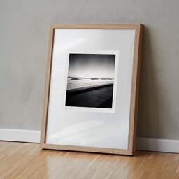Art and collection photography Denis Olivier, Atlantic Coast, Ondres, France. March 2021. Ref-1417 - Denis Olivier Art Photography, original fine-art photograph in limited edition and signed in light wood frame