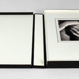 Art and collection photography Denis Olivier, Barbara, Poitiers, France. March 1991. Ref-835 - Denis Olivier Photography, photograph with matte folding in a luxury book presentation box